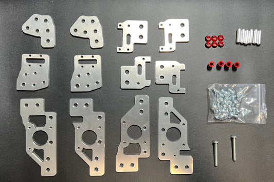 DoubleT Aluminum Gantry for Voron Trident (flat version)